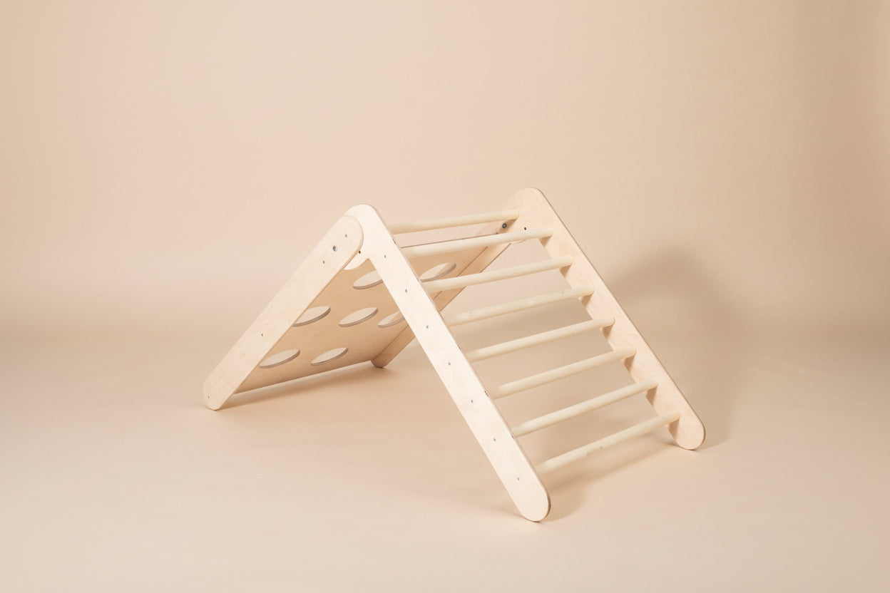 2-in-1 Montessori Climbing Triangle