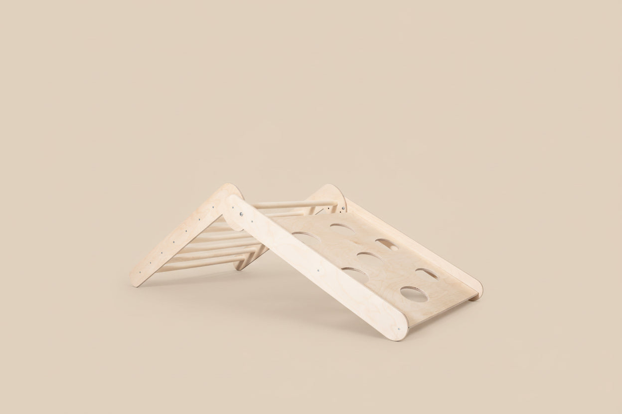 2-in-1 Montessori Climbing Triangle