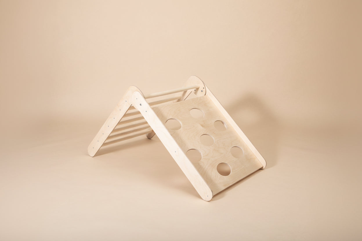 2-in-1 Montessori Climbing Triangle