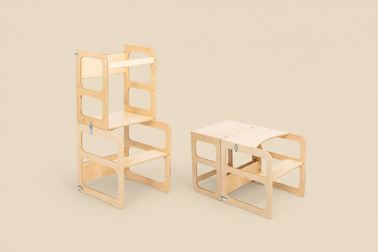 2in1 Kitchen Tower / Table & Chair