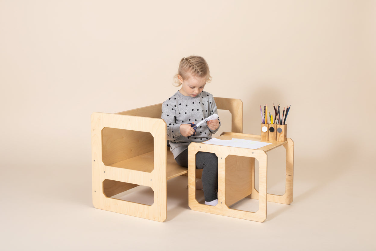 Montessori Weaning Table and Chair Set - with 1 Chair