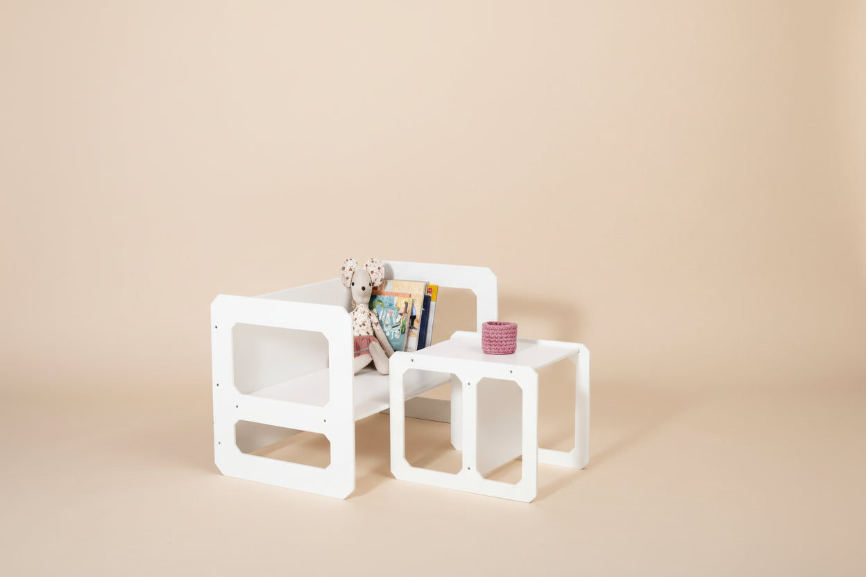 Montessori Weaning Table and Chair Set - with 1 Chair