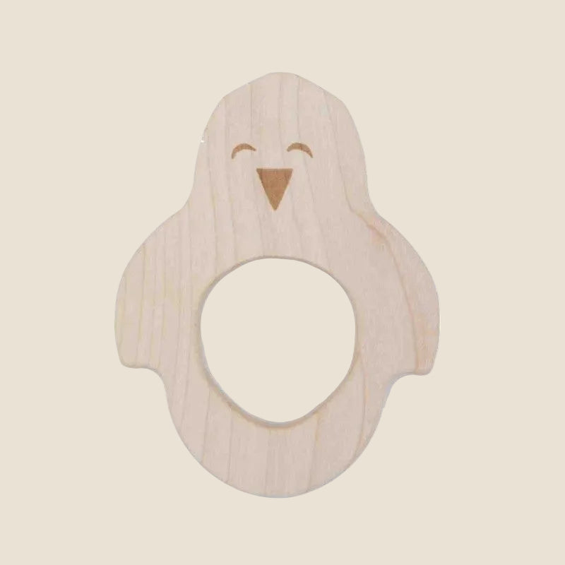 Wooden Teether - Penguin