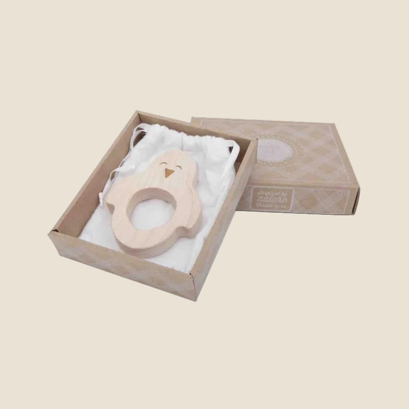 Wooden Teether - Penguin