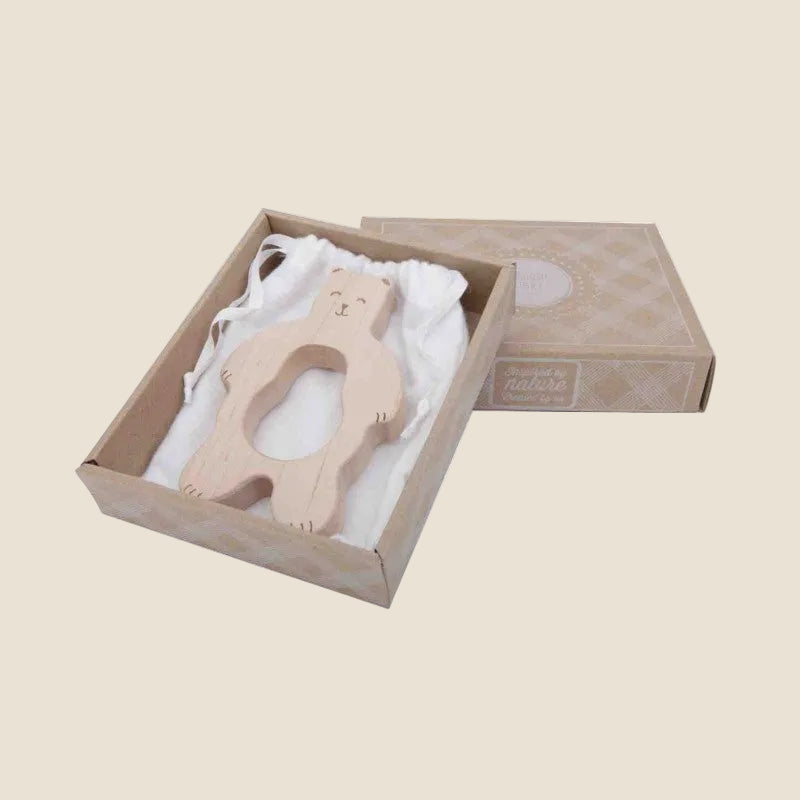 Wooden Teether - Teddy